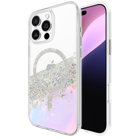 Pouzdro Karat MagSafe - iPhone 16 Pro Max (Holografická mýdlová bublina)