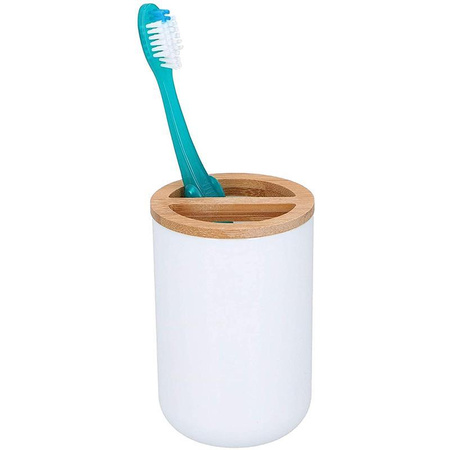 Alpina - Set de 6 accessoires de salle de bain en bambou