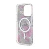 Guess Flower MagSafe - iPhone 14 Pro tok (zöld)