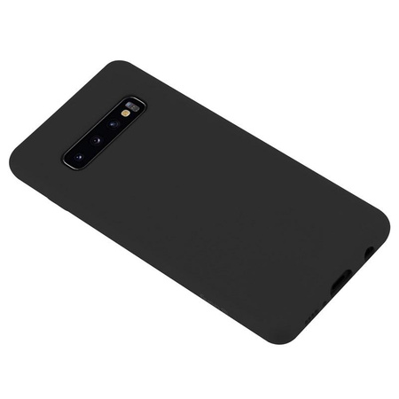 Crong Color Cover - Etui Samsung Galaxy S10 (czarny)