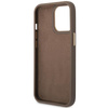 Guess 4G fém fényképezőgép tok - iPhone 14 Pro Max tok (barna)