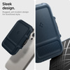 Spigen Lock Fit MagSafe - Portefeuille magnétique (ardoise métallique)