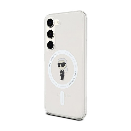 Karl Lagerfeld IML Ikonik MagSafe - Samsung Galaxy S23 tok (átlátszó)