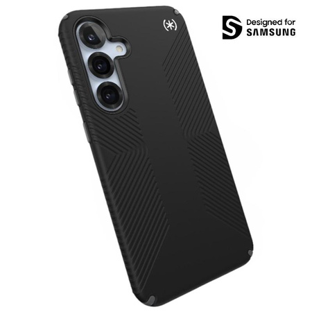 Speck Presidio2 Grip Magnet - Case for Samsung Galaxy S25+ / 24+ MagSafe (Black/Slate Grey/White)