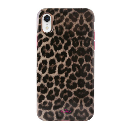 PURO Glam Leopard Hülle - iPhone XR Hülle (Leo 2)