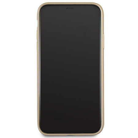 Guess Iridescent - Case iPhone Xs / X (gold)