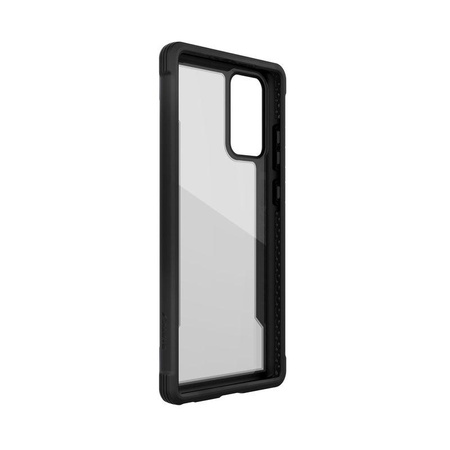 X-Doria Raptic Shield - Samsung Galaxy Note 20 alumínium tok (Cseppteszt 3m) (Fekete)