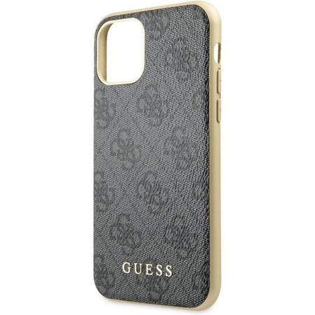 Guess 4G Charms Collection - Coque pour iPhone 11 (gris)