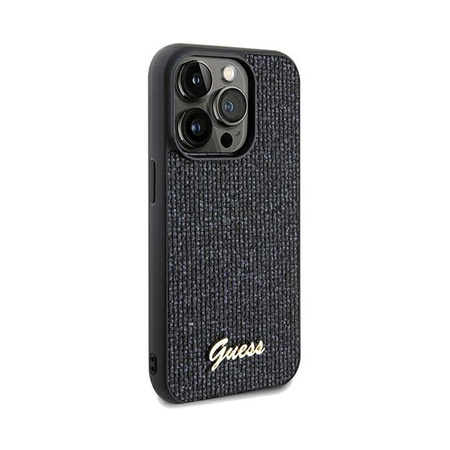 Guess Disco Metal Script - iPhone 13 Pro Max Case (black)