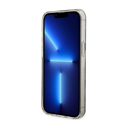 Guess Golden Marble MagSafe - iPhone 14 Plus tok (fekete)