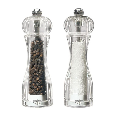 Küchenprofi Toronto - Pepper and Salt Mill with Ceramic Grinding Mechanism 14x4.5 cm Set of 2