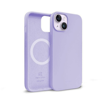 Crong Color Cover Magnetic - MagSafe hülle für iPhone 14 Plus (Violett)