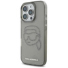 Karl Lagerfeld IML Rhinestones Karl Head - pouzdro pro iPhone 16 Pro (černé)