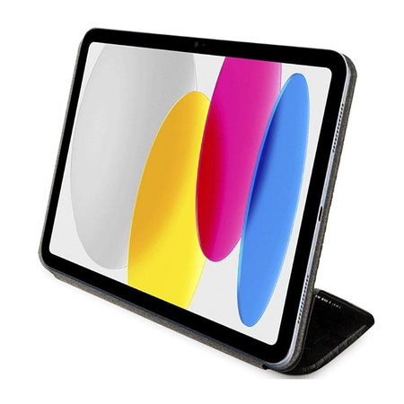 Karl Lagerfeld Folio Magnet Allover Saffiano Monogram NFT Ikonik - iPad 10.9" Tasche (2022) (Schwarz)