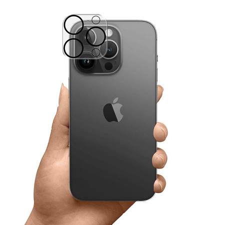 3mk Lens Pro Full Cover - sklo na objektiv fotoaparátu pro iPhone 15 Pro / 15 Pro Max