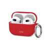 Pouzdro PURO ICON - Pouzdro pro Apple Airpods 3 (červené)