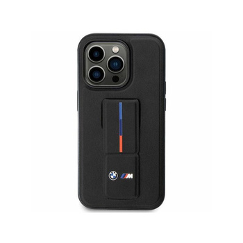 BMW Grip Stand Hot Stamp - iPhone 14 Plus tok (fekete)