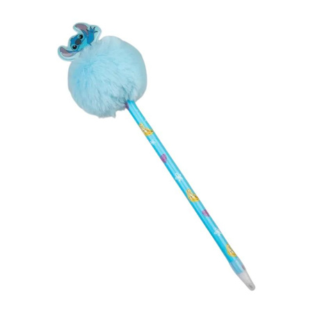 DŁUGOPIS Z POMPONEM STITCH DLA DZIECKA DO SZKOŁY Disney NA PREZENT