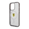 Ferrari Outline Magsafe - Schutzhülle für iPhone 14 Pro (Transparent)