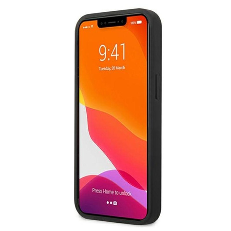 BMW Leather Curve Perforate HC - Etui iPhone 13 (noir)