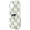 Karl Lagerfeld IML Choupette Head Electroplated - iPhone 16 tok (átlátszó)
