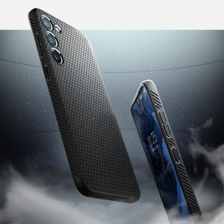 Spigen Liquid Air - tok Samsung Galaxy S23+ (matt fekete)