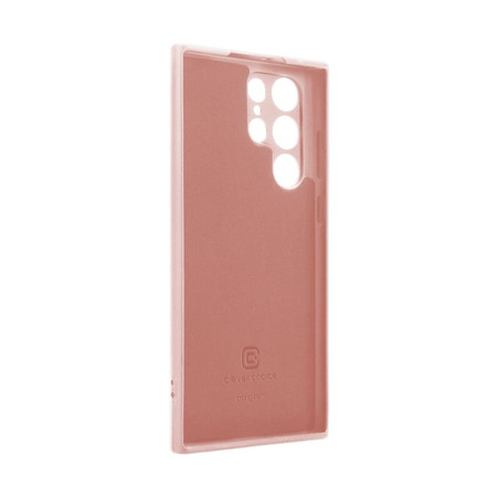 Crong Color Cover - Étui Samsung Galaxy S22 Ultra (rose)