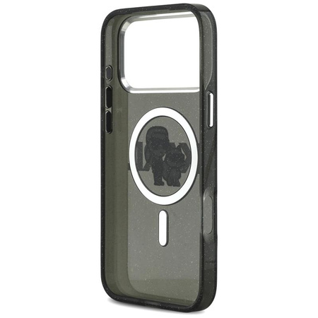 ETUI DO IPHONE 17 PRO MAX do MAGSAFE KARL LAGERFELD ORYGINALNE CZARNE MODNE