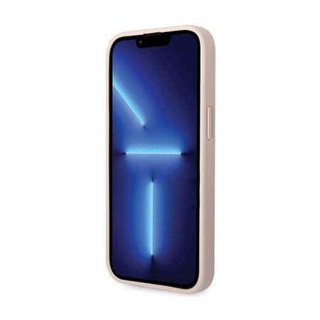 Guess 4G Big Metal Logo - iPhone 15 Plus tok (rózsaszín)