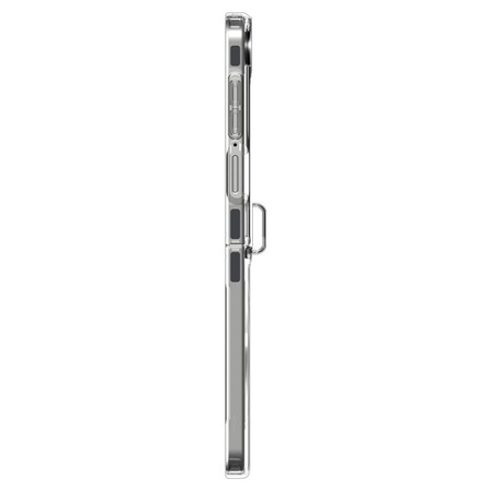 Spigen Ultra Hybrid Pro Mag MagSafe - Etui pour Samsung Galaxy Z Flip 7 (Clair/Blanc)