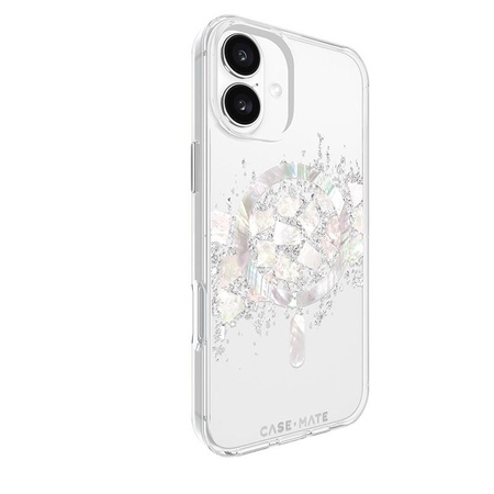 Case-Mate Karat MagSafe - iPhone 16 Plus gyöngyházzal díszített tok (A Touch of Pearl)