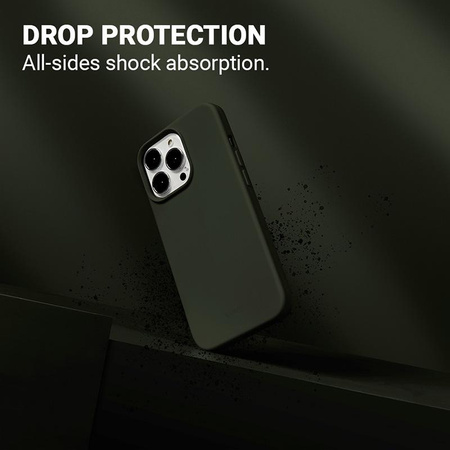 Crong Color Cover - pouzdro pro iPhone 13 (zelené)