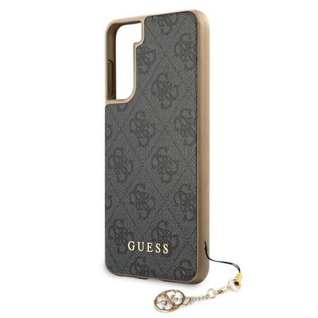 Guess 4G Charms Kollektion - Samsung Galaxy S21 Tasche (grau)