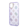 Guess Peony Glitter Case - Coque iPhone 14 (Lilas)