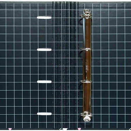 BT21 - A4-Ordner mit Seiten (4 Ringe, Gummiband)