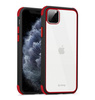 Crong Trace Clear Cover - pouzdro pro iPhone 11 Pro (černé/červené)