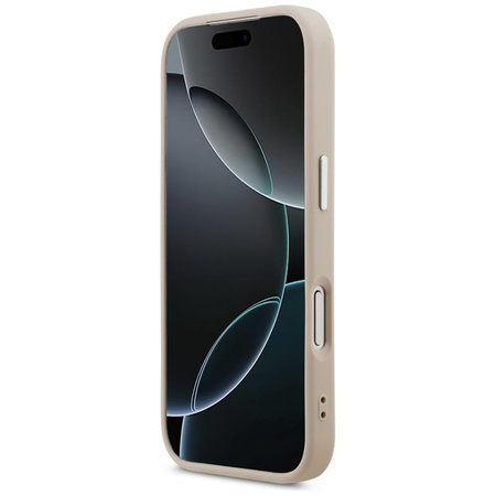 ETUI DO IPHONE 17 PRO do MAGSAFE KARL LAGERFELD ORYGINALNE RÓŻOWE SKÓRZANE