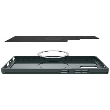 Spigen Thin Fit MagSafe - Case for Samsung Galaxy S25 Ultra (Abyss Green)