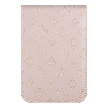 Guess 4G Peony Wallet Bag - taška s přihrádkou na smartphone (světle růžová)