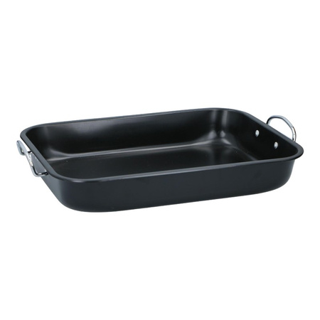 Alpina - Roasting and stewing pan with handles and non-stick coating 39x29x6 cm