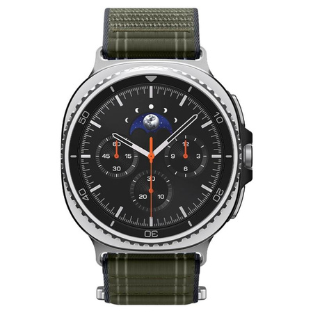 Spigen WBF0 Band - Szíj Samsung Galaxy Watch 8 / 8 Classic 40 / 44 / 46 mm-hez (Zöld)