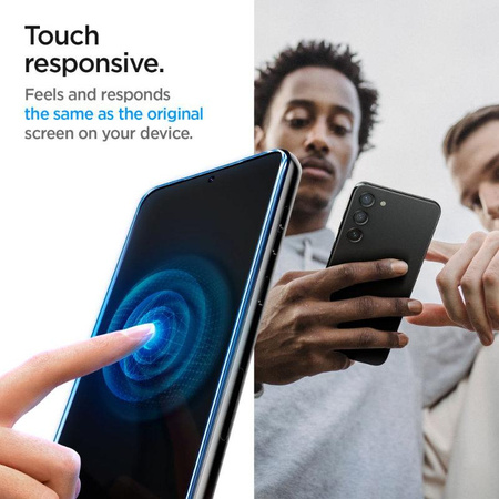 Spigen Glas.TR EZ Fit - Tvrzené sklo pro Samsung Galaxy S23+ 2 ks (Transparentní)