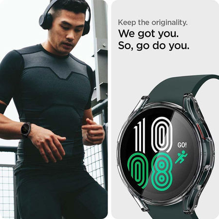 Spigen Ultra Hybrid – Obudowa do Samsung Galaxy Watch 4 / 5 44 mm (Przezroczysty)