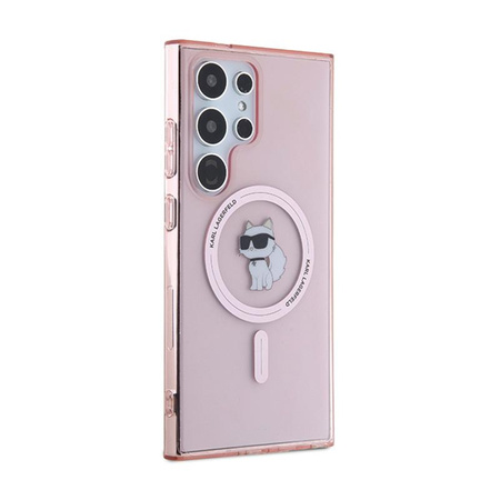 Karl Lagerfeld IML Choupette MagSafe - Samsung Galaxy S24 Ultra Case (pink)