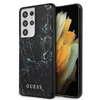 Guess Marble - Etui Samsung Galaxy S21 Ultra (czarny)
