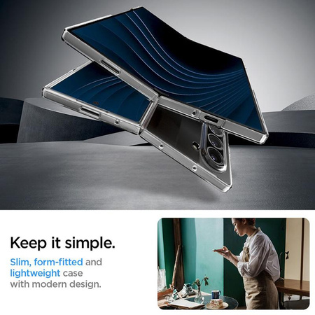 Spigen Airskin - Schutzhülle für Samsung Galaxy Z Fold 6 (Kristallklar)