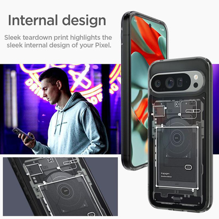 Spigen Ultra Hybrid - Hülle für Google Pixel 9 Pro XL (Zero One)