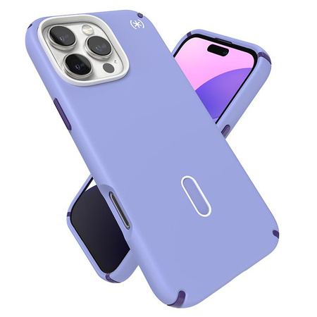 Speck Presidio2 Pro ClickLock & MagSafe - iPhone 16 Pro Max Case (Future Lavender / Cassis Purple / White)