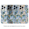 Rifle Paper Clear - Coque pour iPhone 13 Pro (Garden Party Blue)