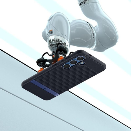 Spigen Parallax Mag MagSafe - Case for Samsung Galaxy S25 (Navy Violet)